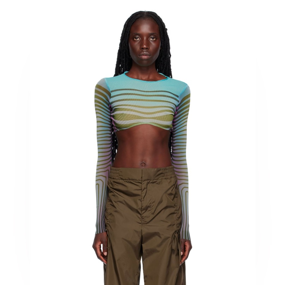 JPG The Body Morphing Crop' Long Sleeve T-Shirt